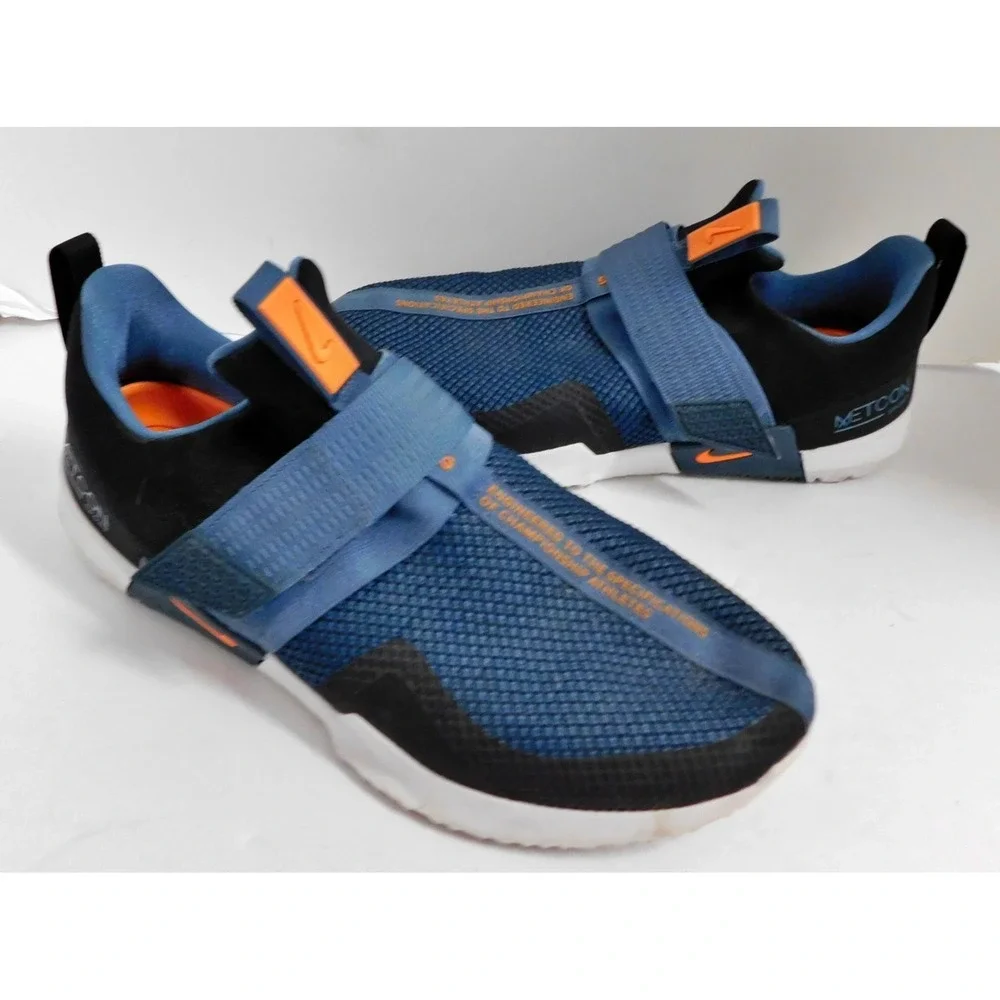 Nike Metcon Sport Black Thunderstorm Shoes Crossfit AQ7489-008‎ Men's Size 12